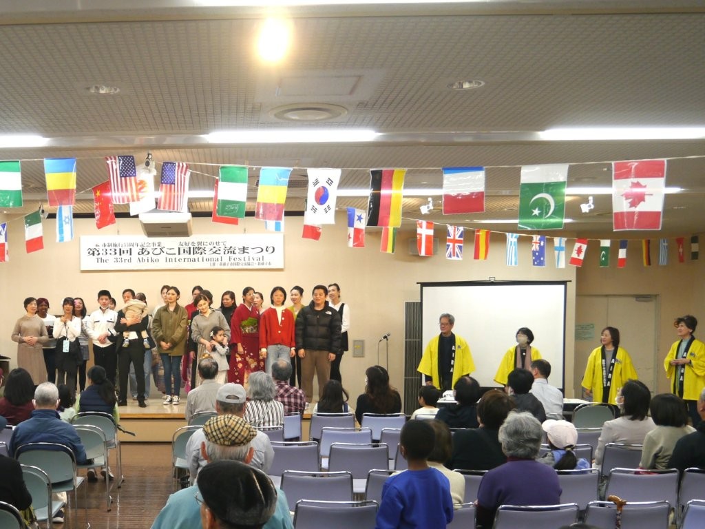 日本語教室学習者の合唱